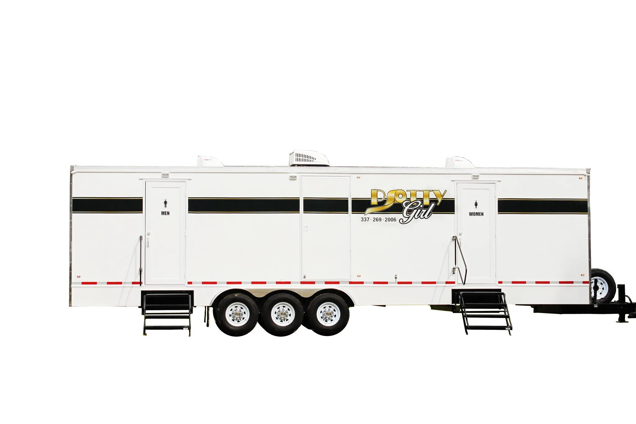 10 Station Rich Restroom Trailer Rental