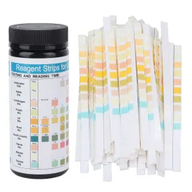 100pcs Ketone Urine Test Strips, Easy to Operation Ketosis Measuring Sticks Kit Accurate Fast Measurement Ketones Level Monitor Test Strip