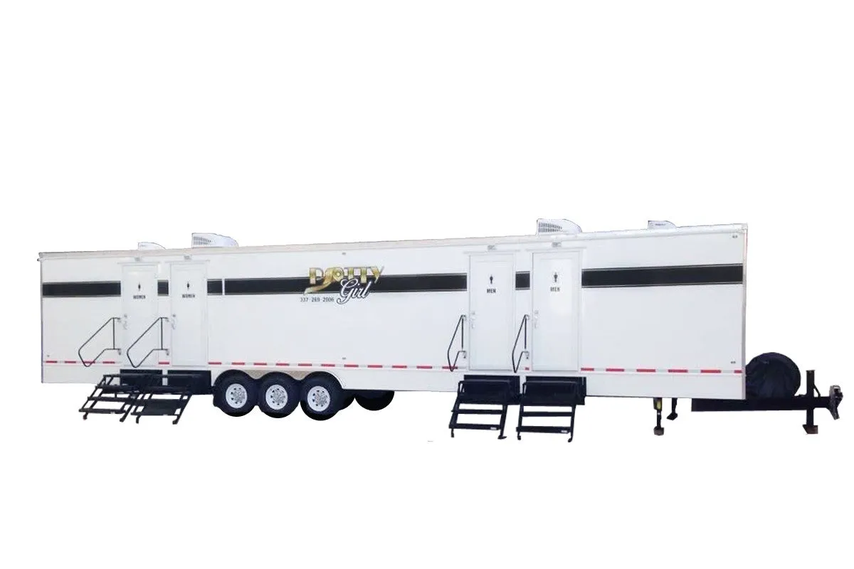 16 Station Rich Restroom Trailer Rental