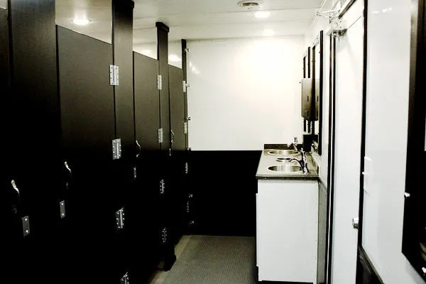 16 Station Rich Restroom Trailer Rental