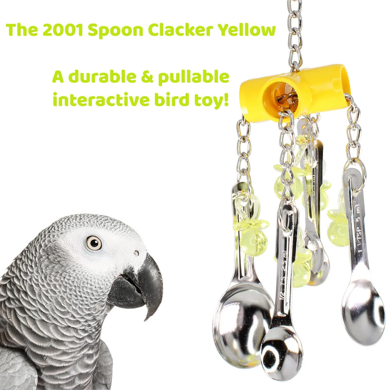 2001 Spoon Clacker Yellow