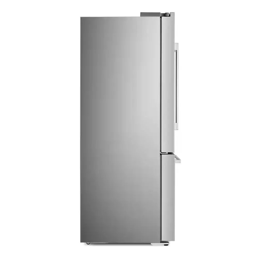22.4 Cu. Ft. 3-Door French Door Refrigerator with Water Dispenser and Ice Maker in Stainless Steel, Counter Depth