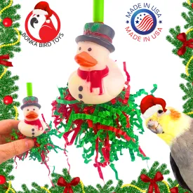 2730 Christmas Snowman Duck