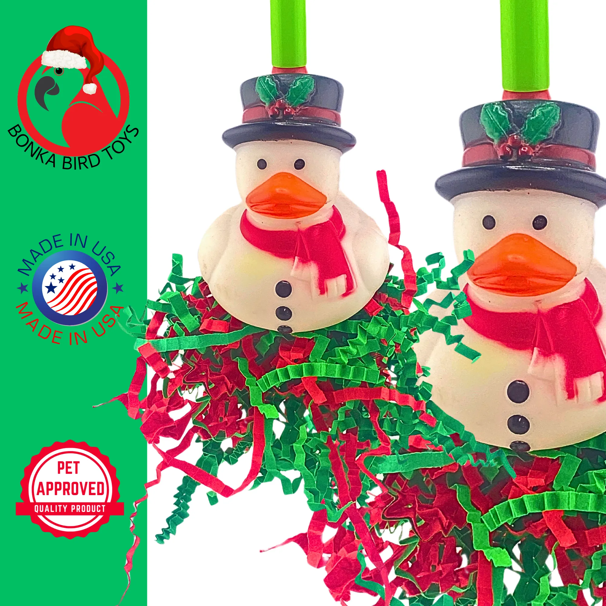 2730 Christmas Snowman Duck