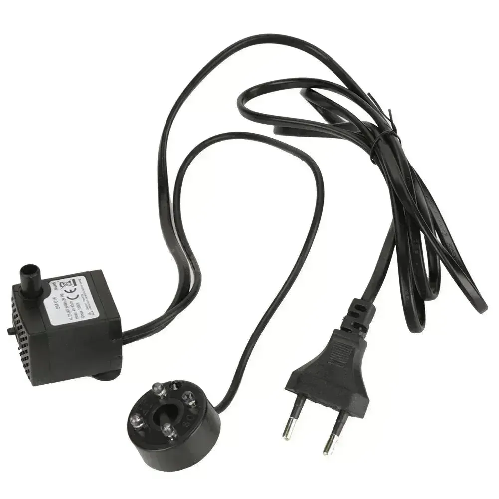 2W Submersible Aquarium Pump with LED