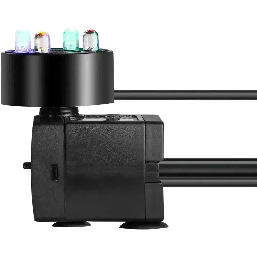2W Submersible Aquarium Pump with LED