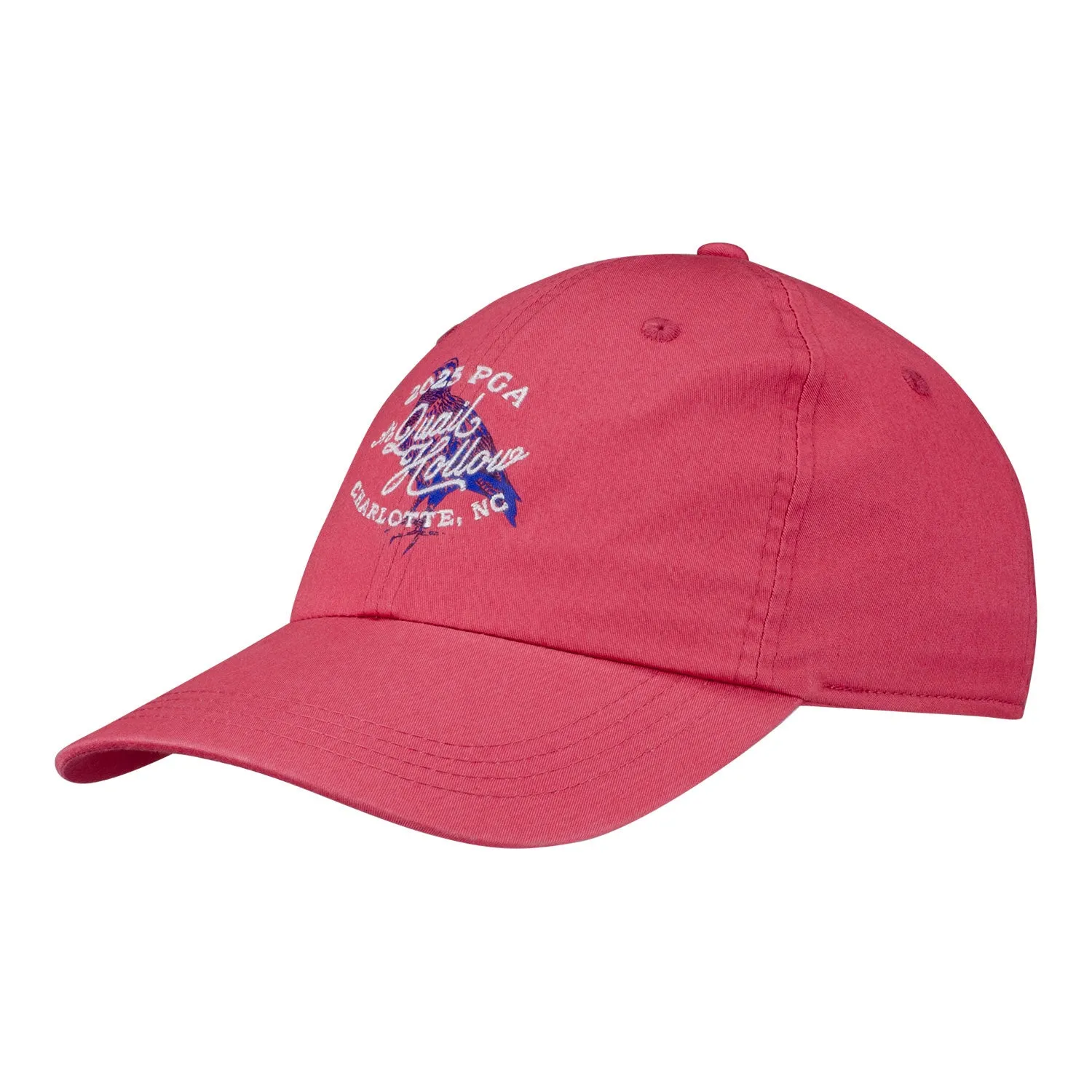 Ahead 2025 PGA Championship At Quail Hollow Hat in Vineyard Red