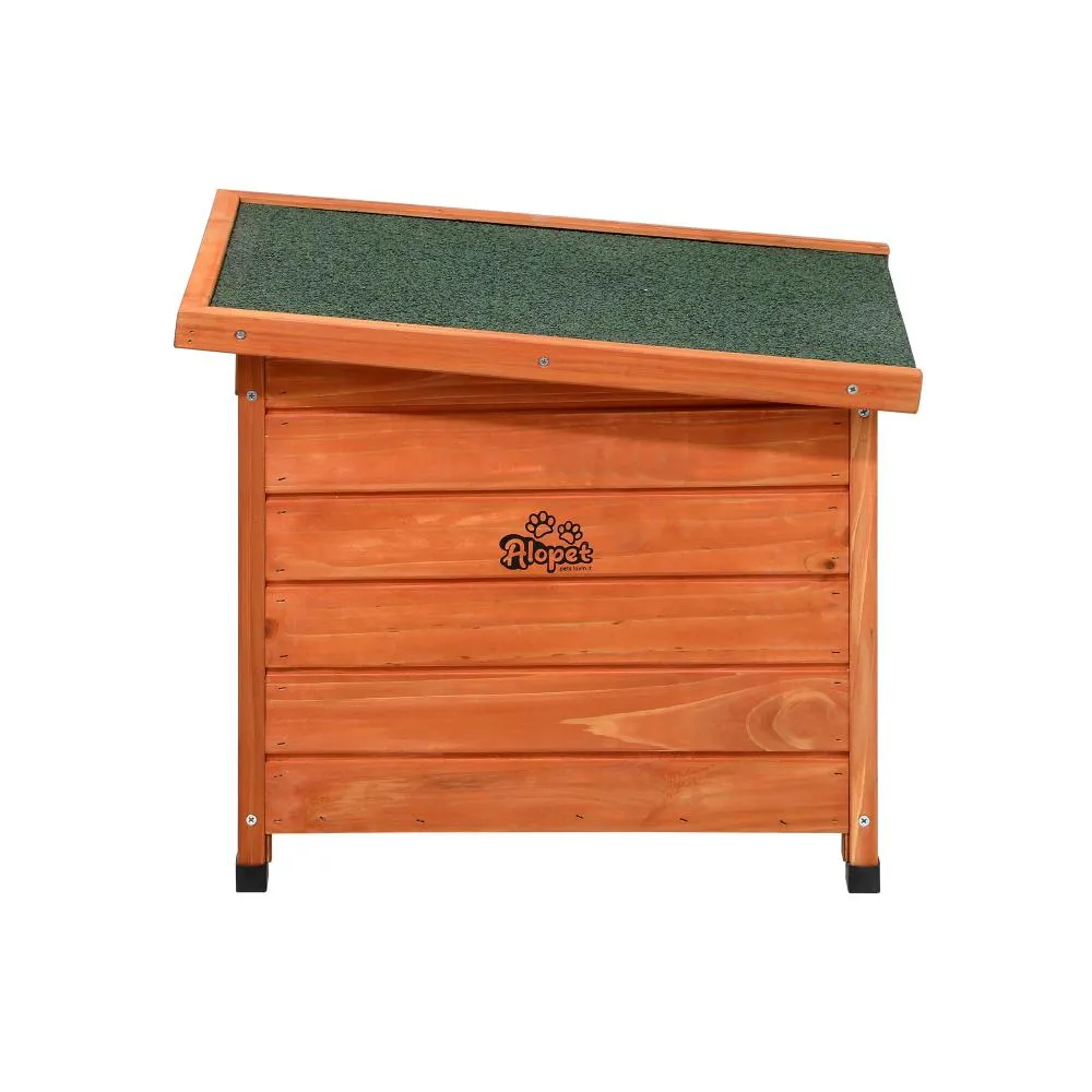 Alopet Cube Rabbit Hutch Wooden Cage Chicken Coop House Enclosure Outdoor Indoor