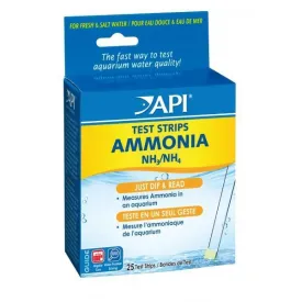 API Quick Test Strip Ammonia^^^