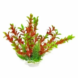 Aquatop Hygro Like Green/Red Plastic Plant