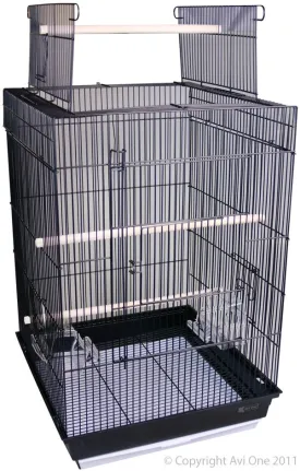 Avi One Cage Square Black 400aop * Store Pick Up Only *