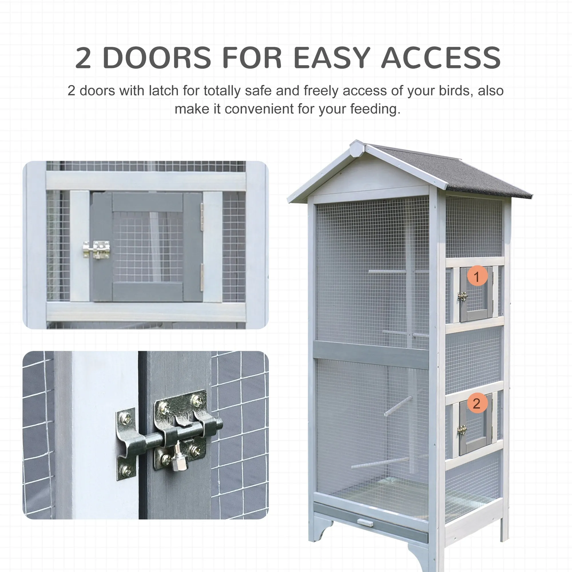 Bird Cage - Grey