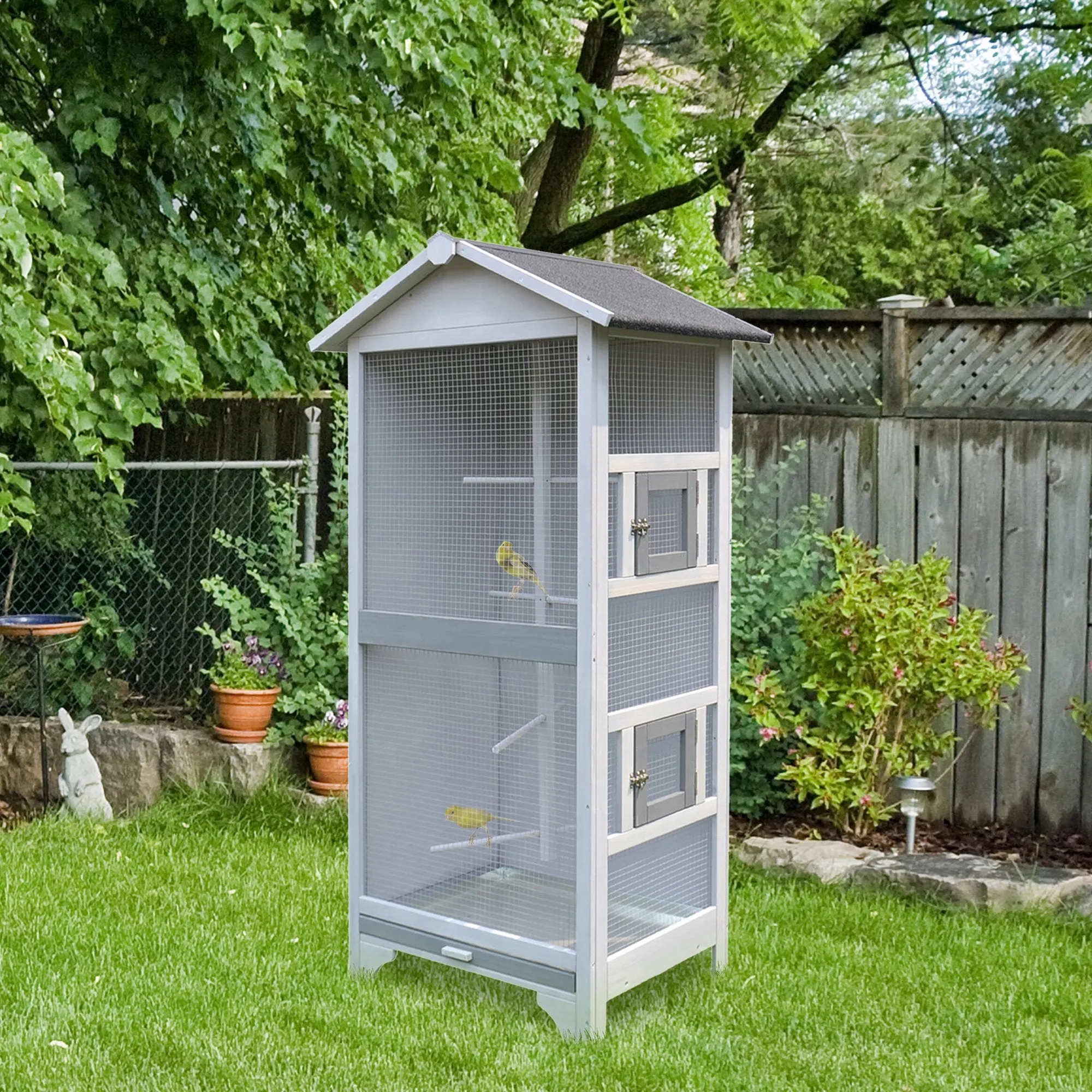 Bird Cage - Grey