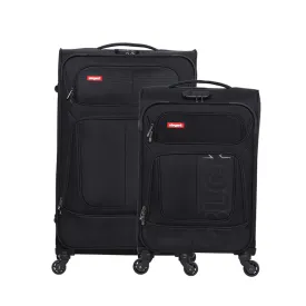 BLCK Trolley Luggage Bags Medium and Large - Black