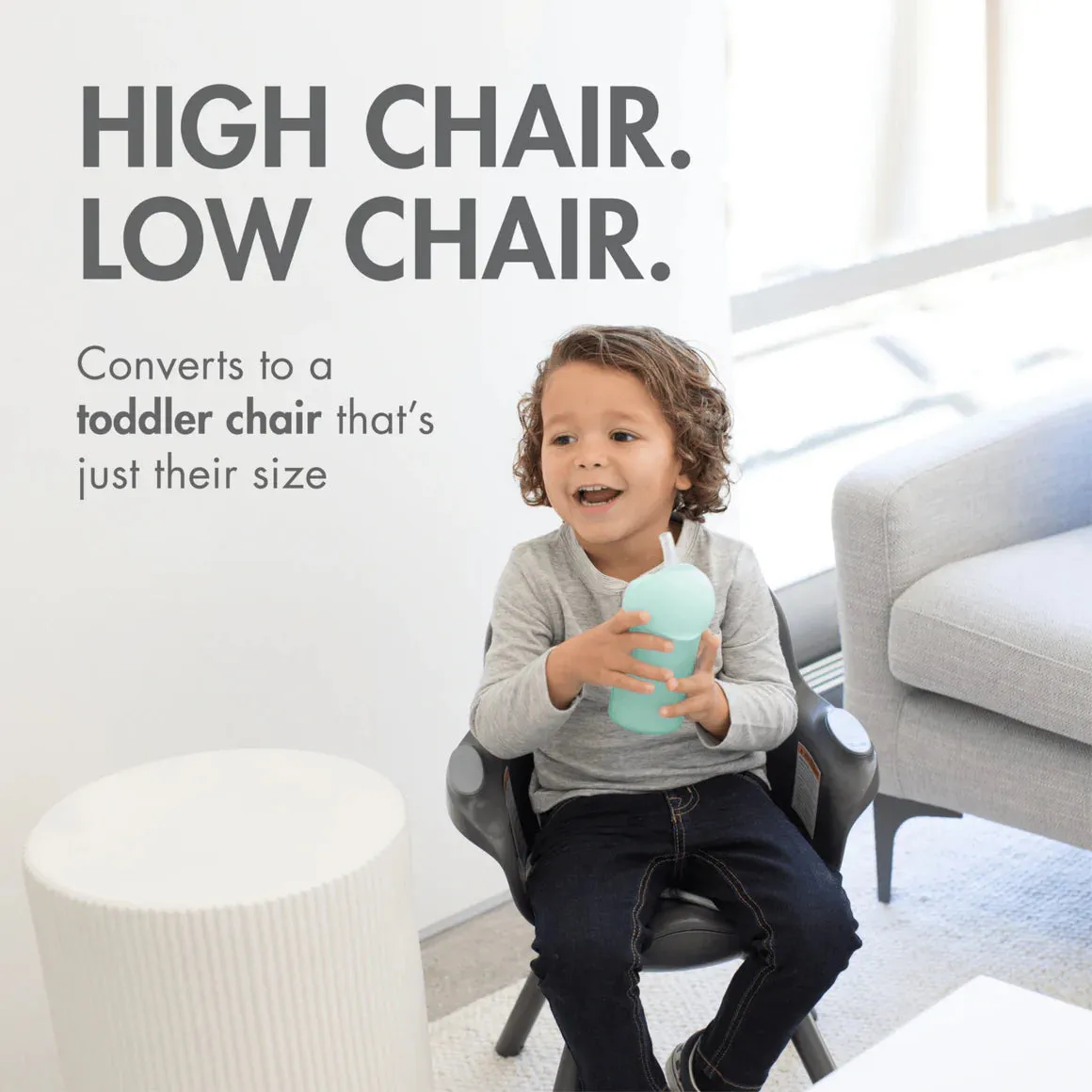 Boon Grub Dishwasher-Safe Adjustable Baby High Chair