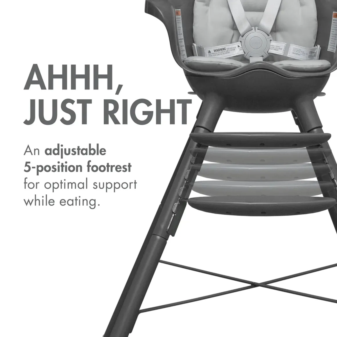 Boon Grub Dishwasher-Safe Adjustable Baby High Chair