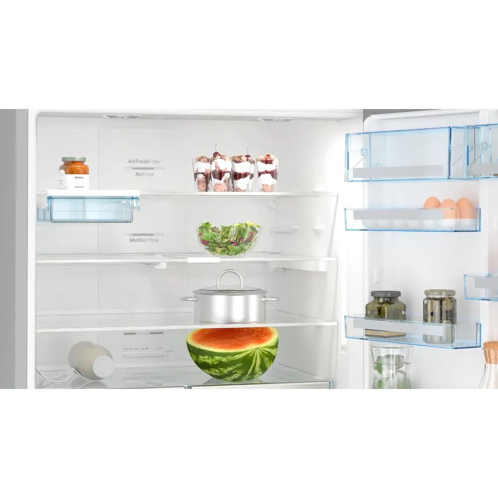 Bosch Series 6 Freestanding Fridge-Freezer with Freezer at Bottom 186x86