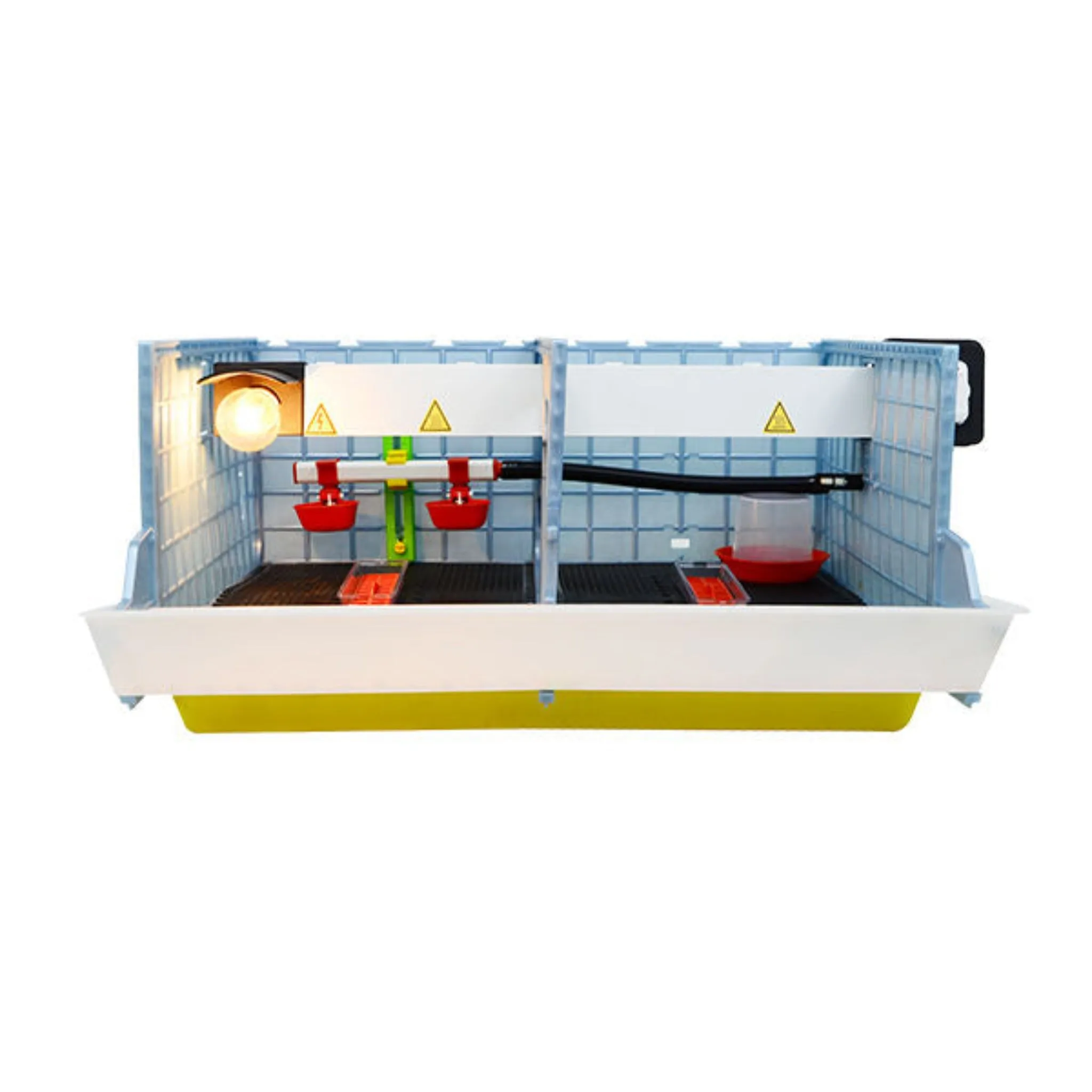 Chick Brooder - 2 Section H:9.5"