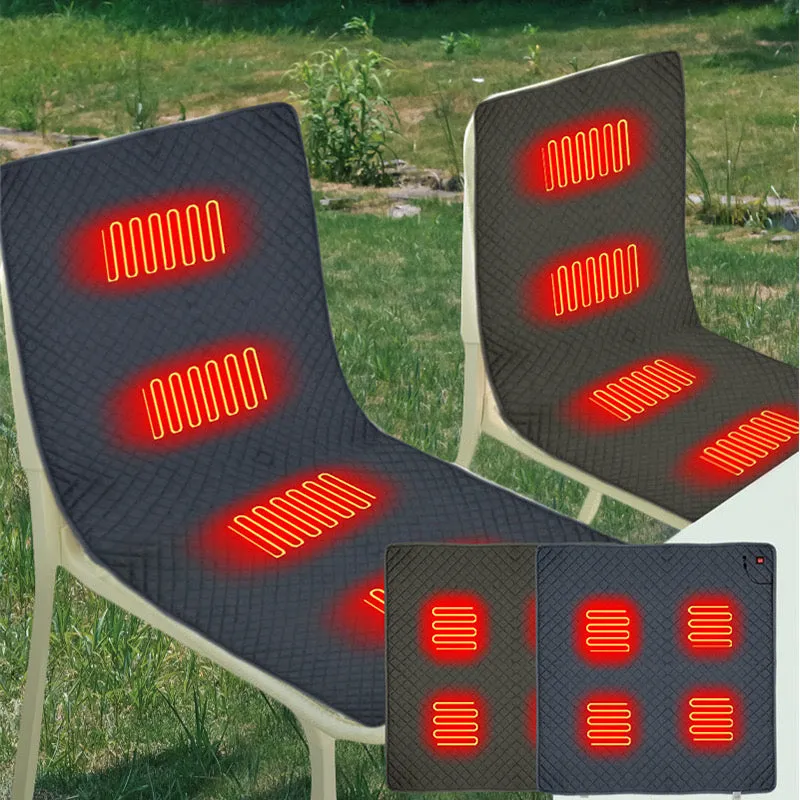 Cold Weather Fishing Multi-scene Heated Cushion With Portable Charger for Recreational Fishing