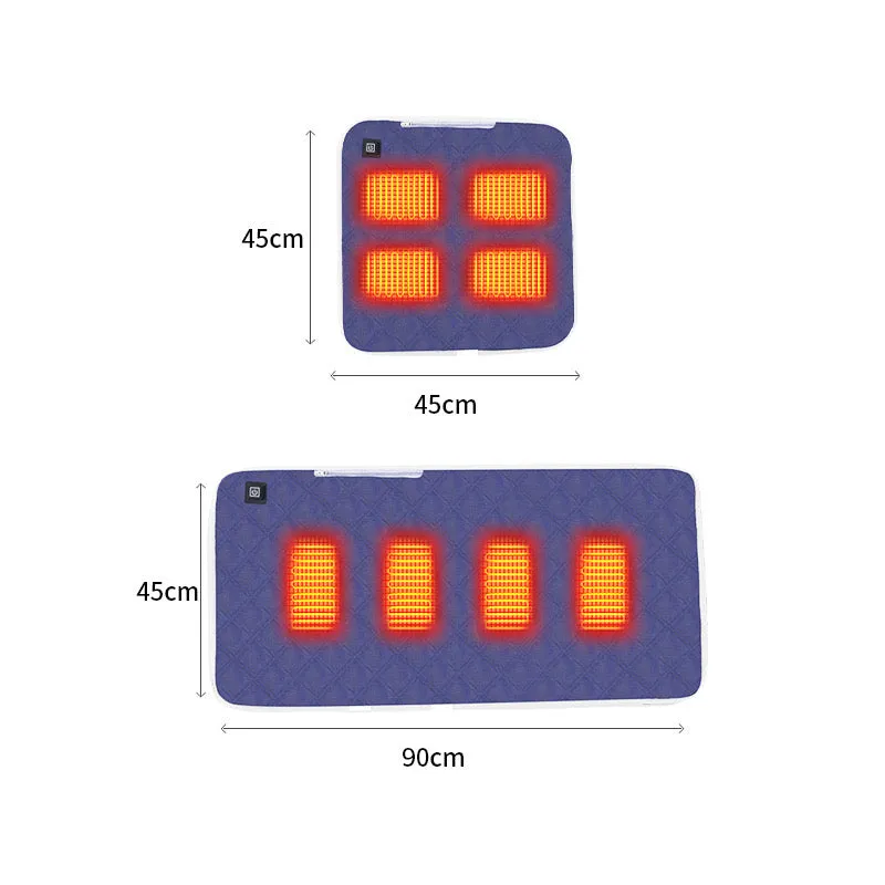 Cold Weather Fishing Multi-scene Heated Cushion With Portable Charger for Recreational Fishing