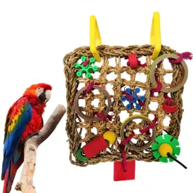 Colorful Hanging Parrot Molar Toy for Birds