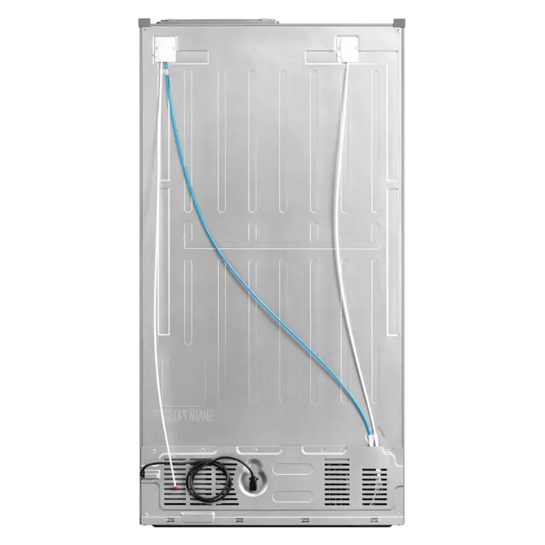 Cosmo 26.3 cu. ft. Side-by-Side Refrigerator with Water and Ice Dispenser in Stainless Steel - COS-SBSR263RHSS