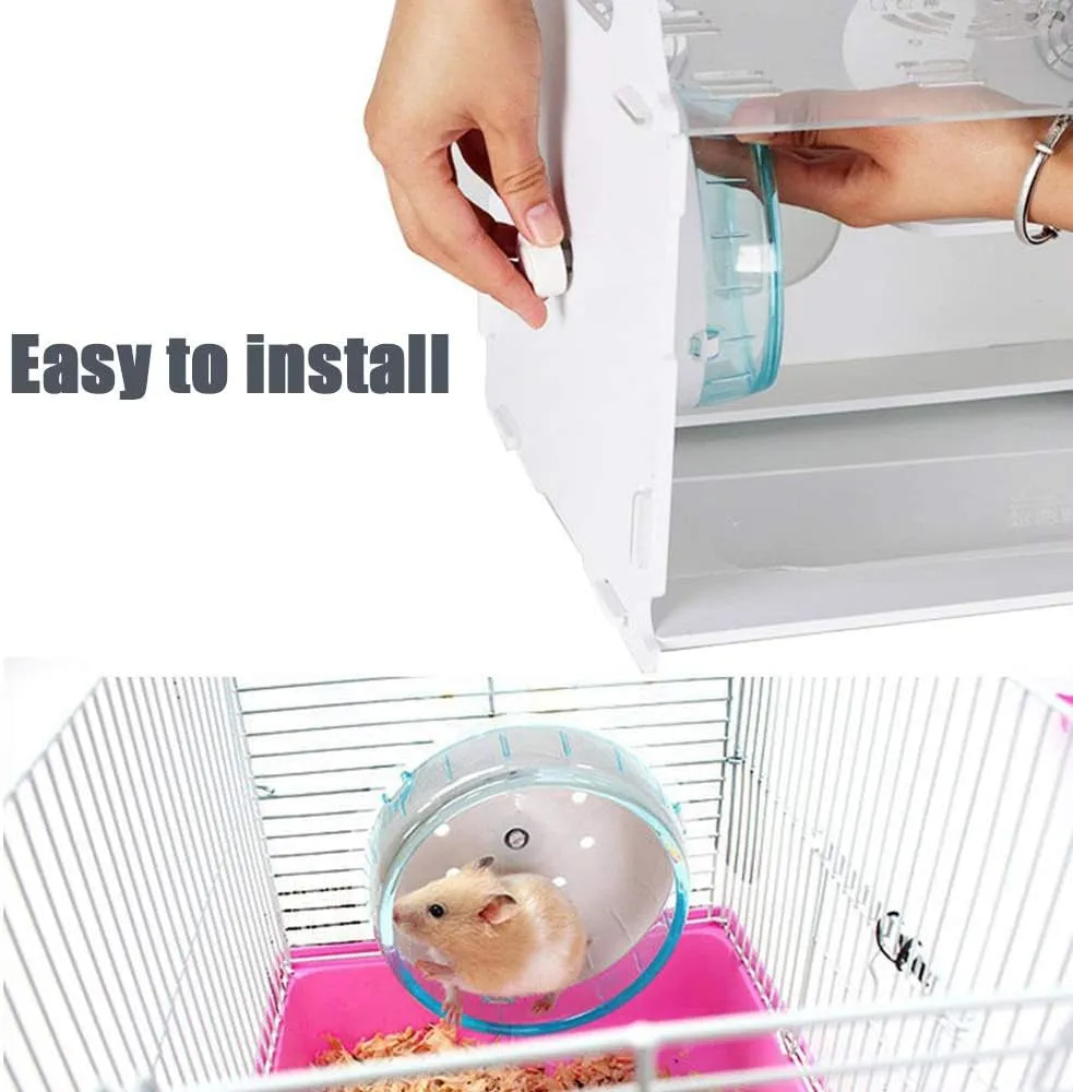 Cozy Silent Hamster Running Wheel - Meet Whirlwind! 🌪️🐹