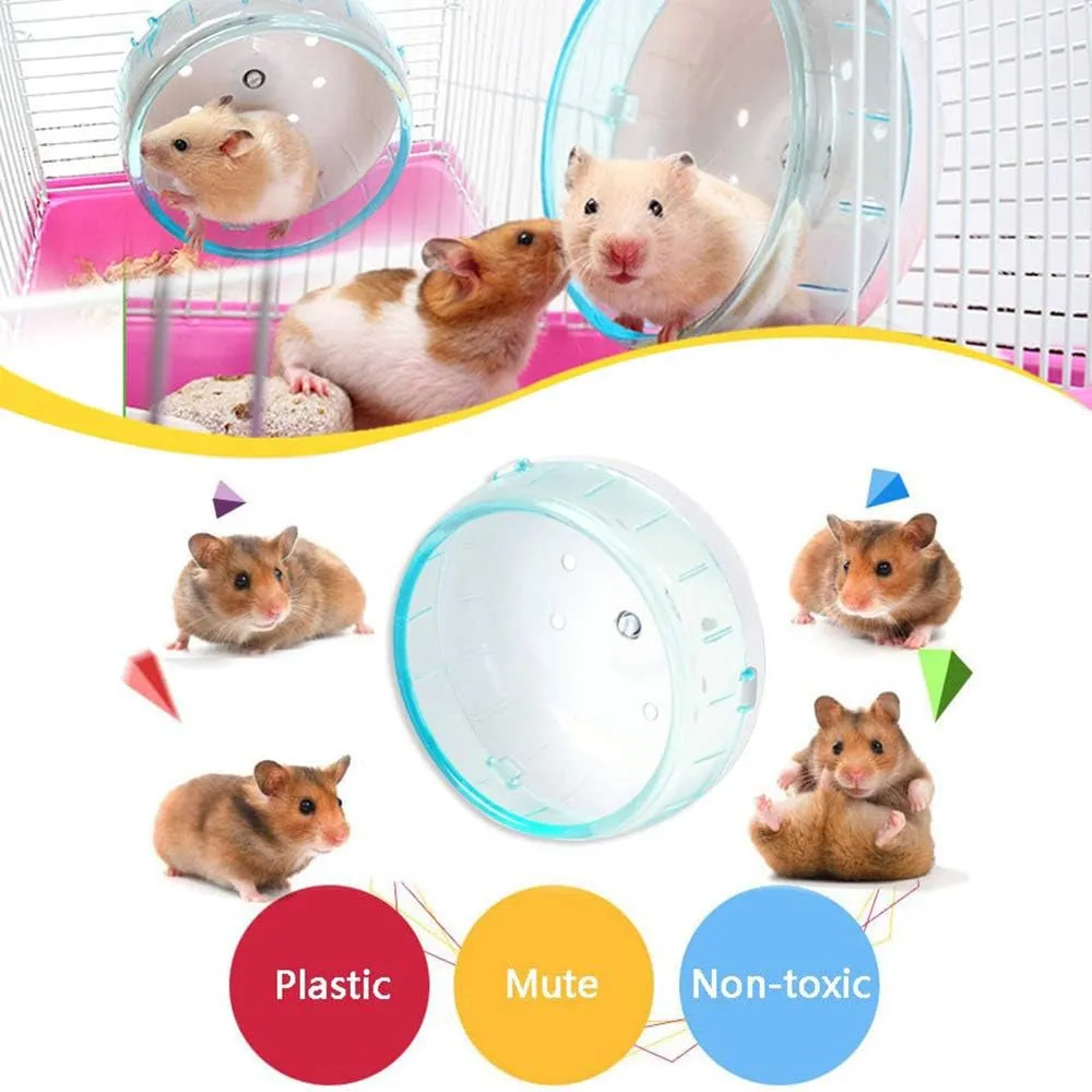Cozy Silent Hamster Running Wheel - Meet Whirlwind! 🌪️🐹