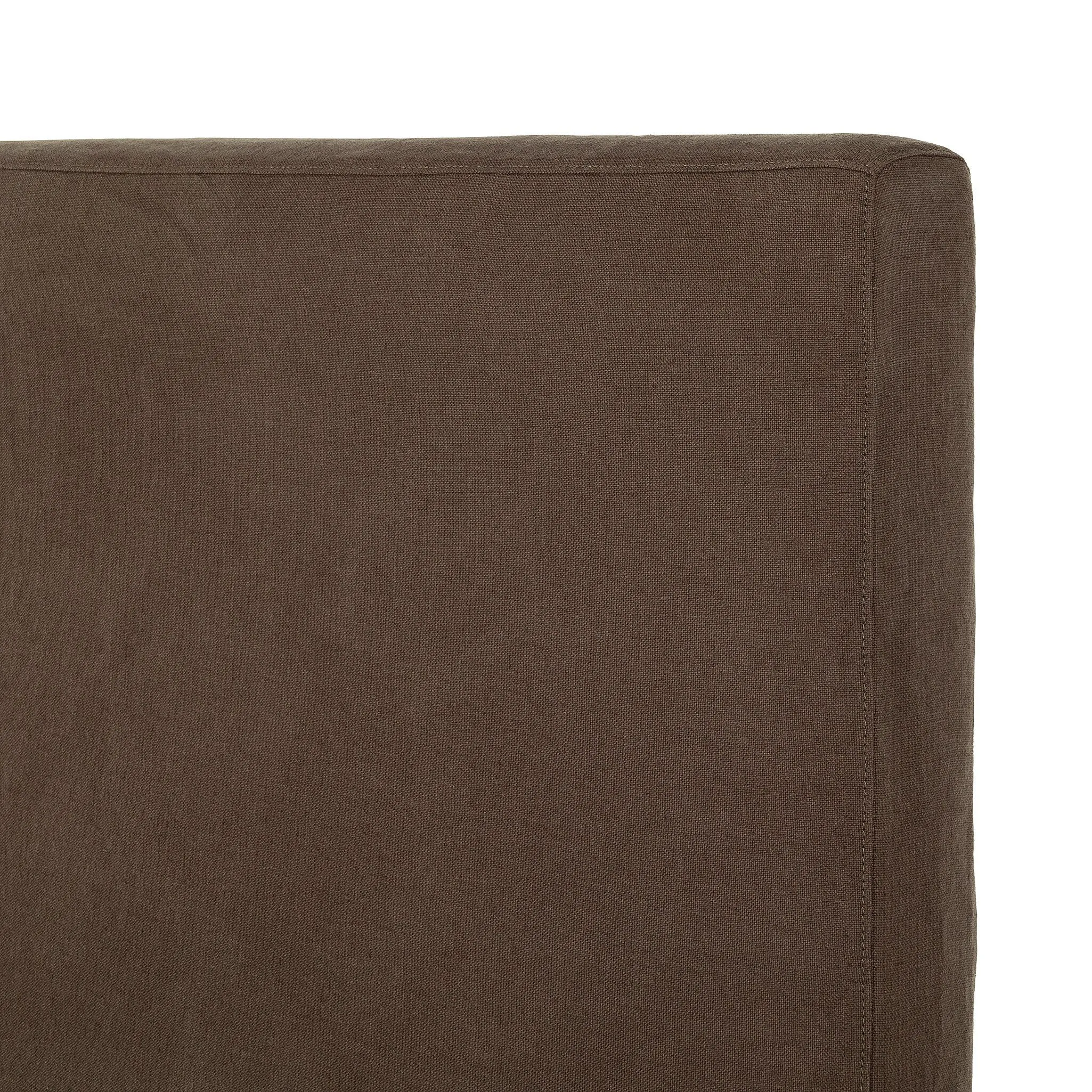 Daphne Slipcover Bed - Coffee
