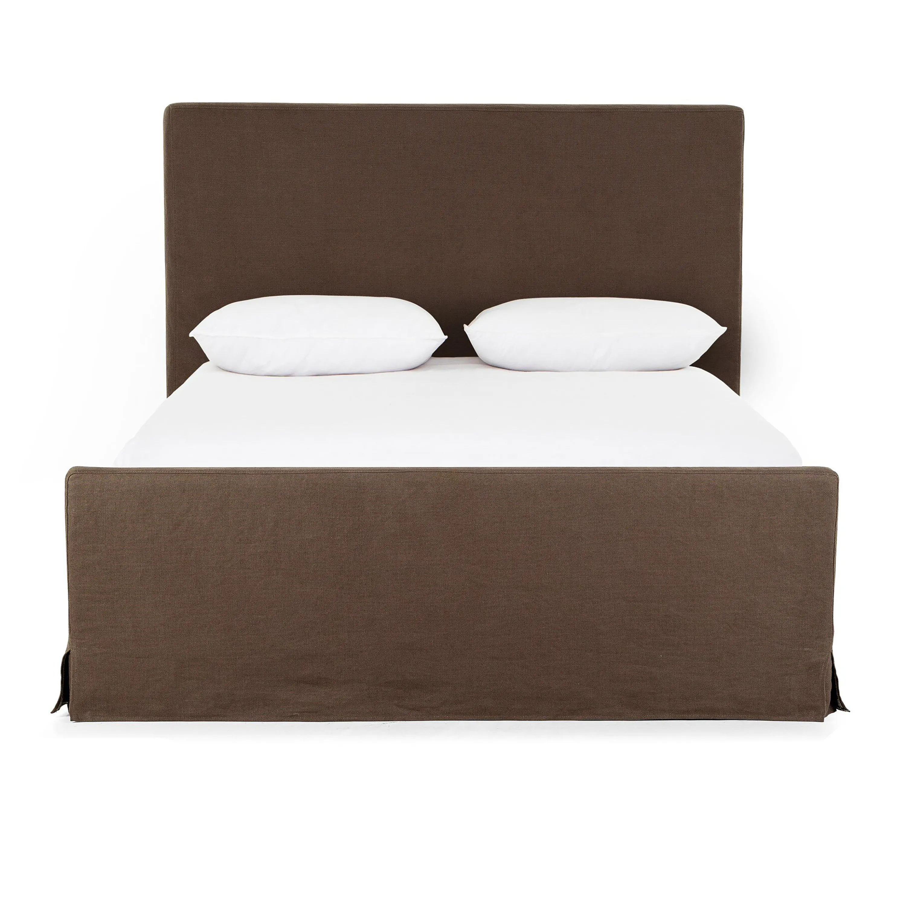 Daphne Slipcover Bed - Coffee