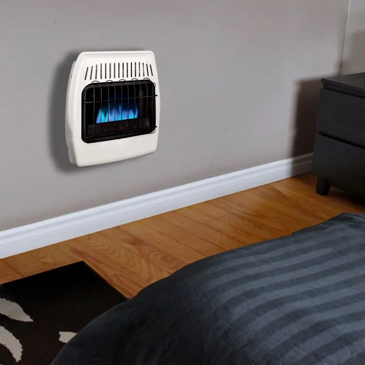 Dyna-Glo 10K BTU LP Blue Flame Vent Free Wall Heater