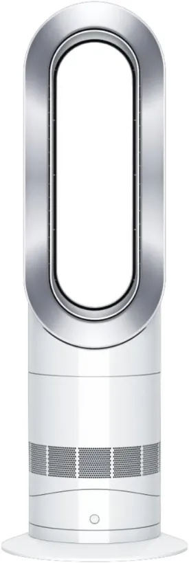 Dyson AM09 Hot Cool Jet Focus Heater Fan - White/Silver