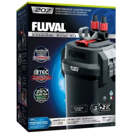 Fluval 207 External Filter 120Vac, 60Hz