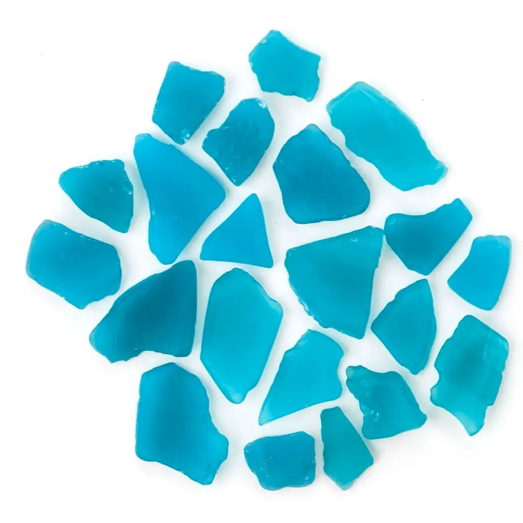 Galapagos Aquarium Sea Glass For Reptiles - 4 lb bag