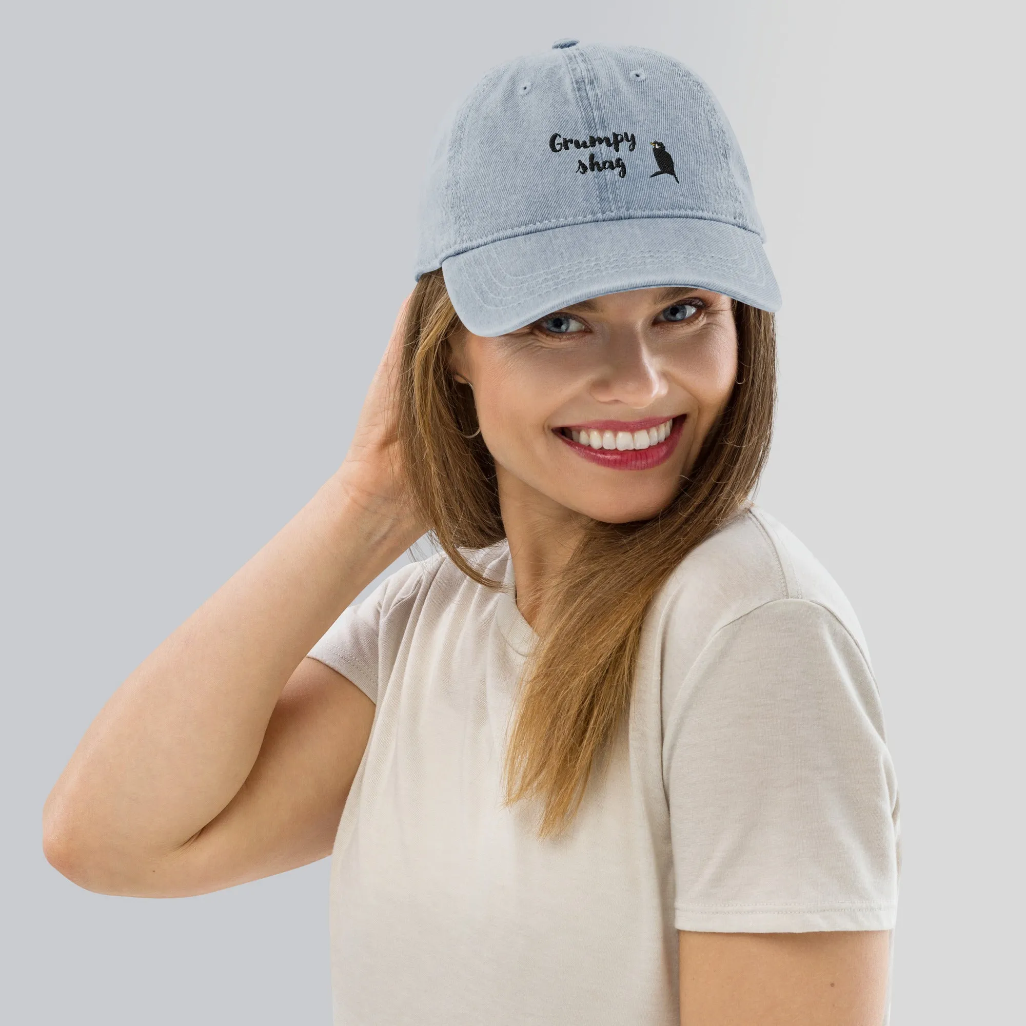 Grumpy Shag Denim Hat