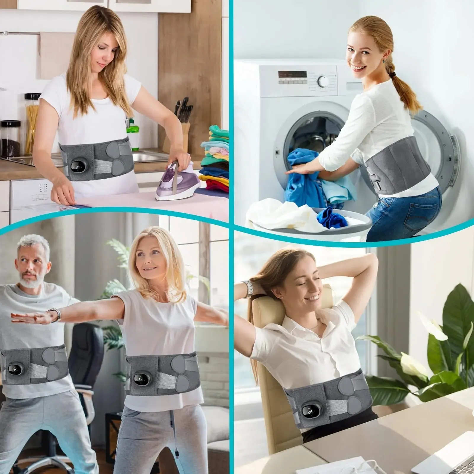 Heating Pad And Lower Back Massager
