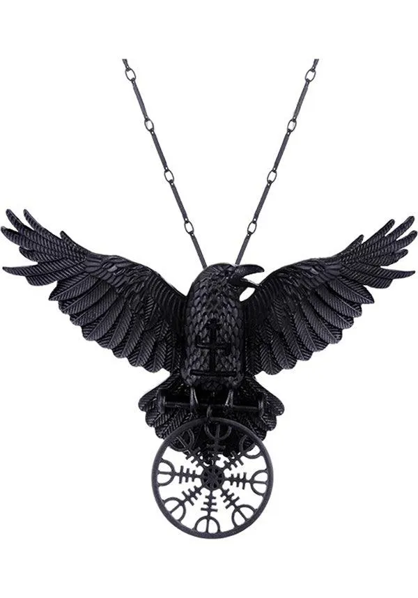 Helm of Awe Raven | PENDANT