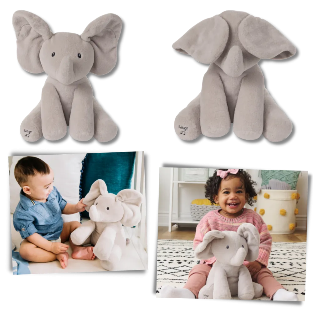 Interactive Peek a Boo Elephant