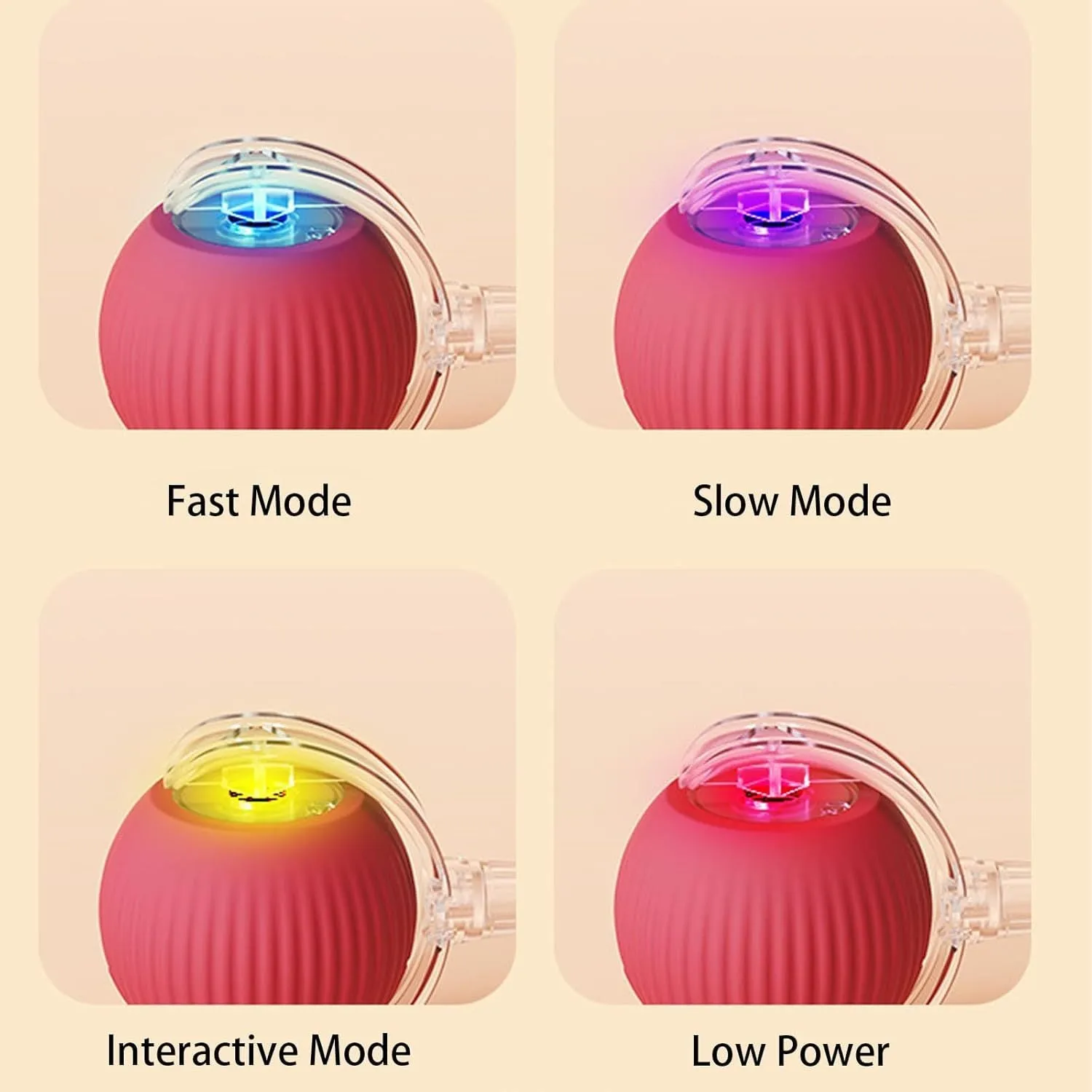 Interactive Smart Automatic  Pet Ball Toy for Cats and Dogs