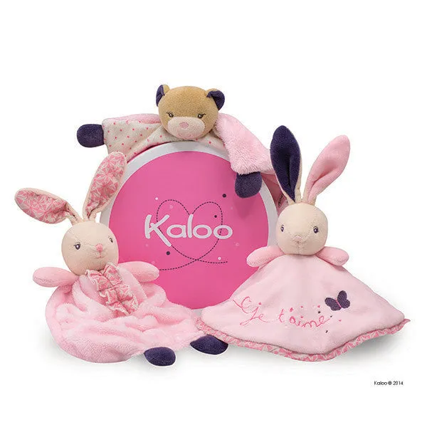 Kaloo Petite Rose Round Doudou Rabbit Love