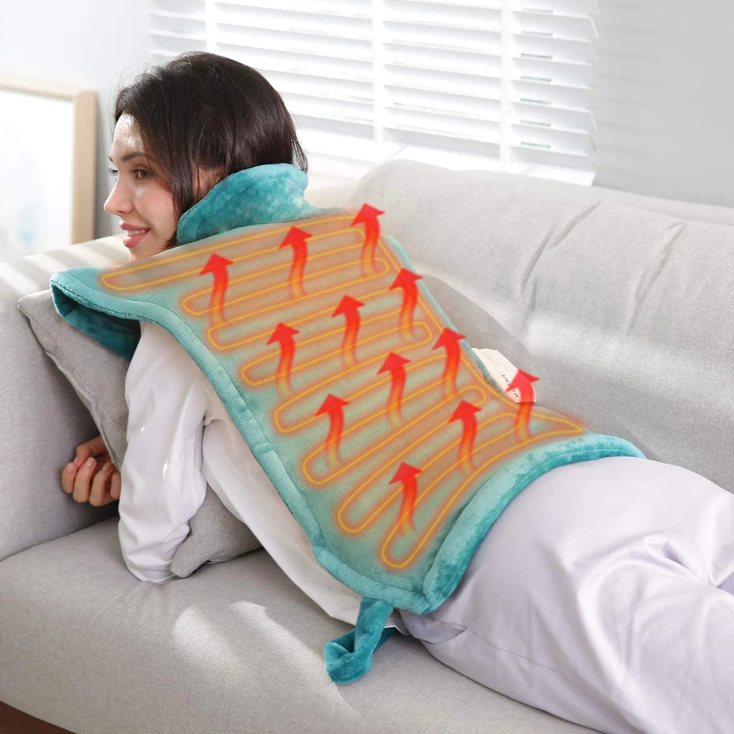 Large Heating Pad for Back and Shoulder