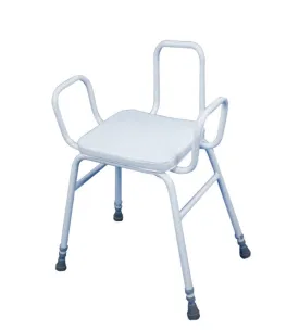 Malling Perching Stool with Armrests and Backrest