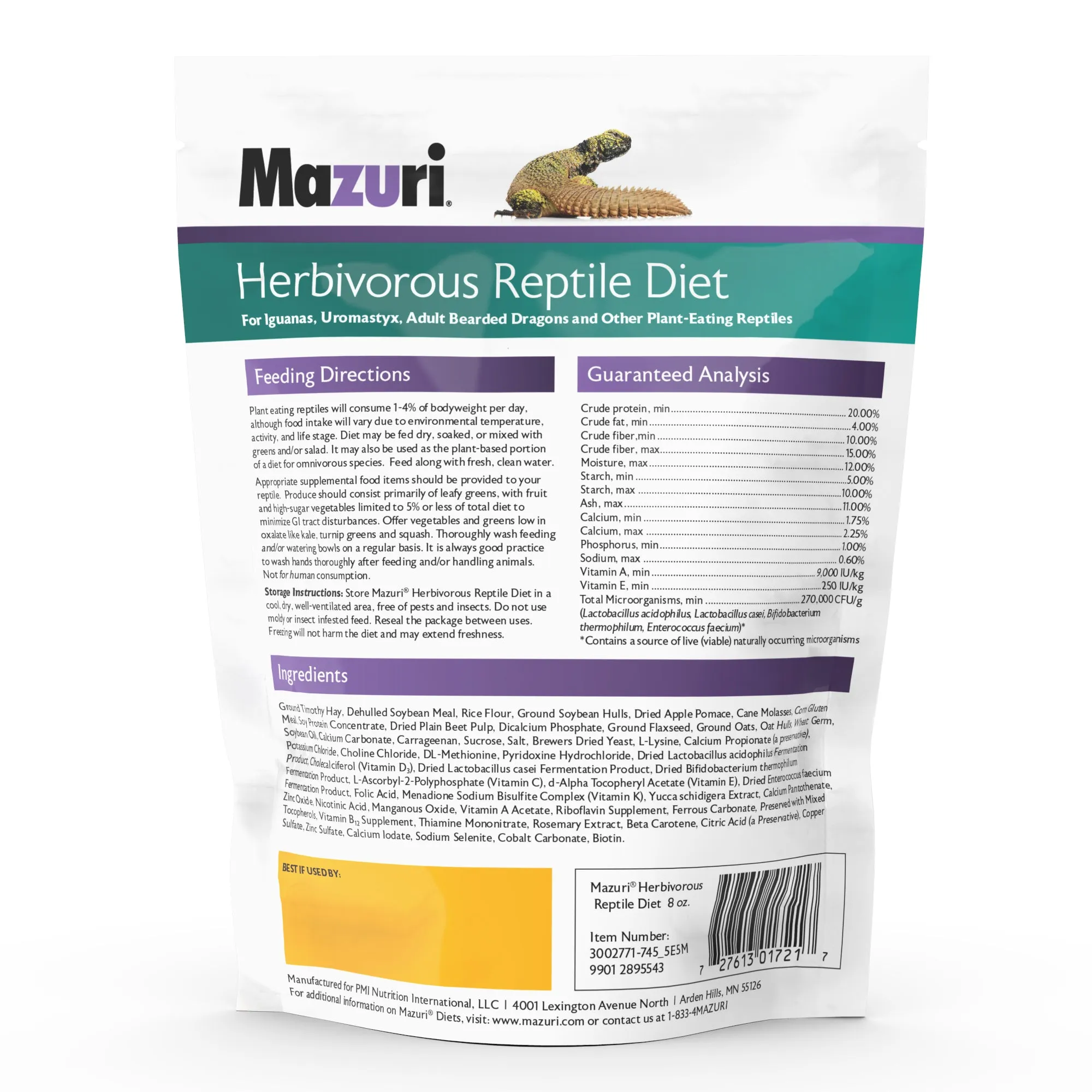 Mazuri® Herbivorous Reptile Diet
