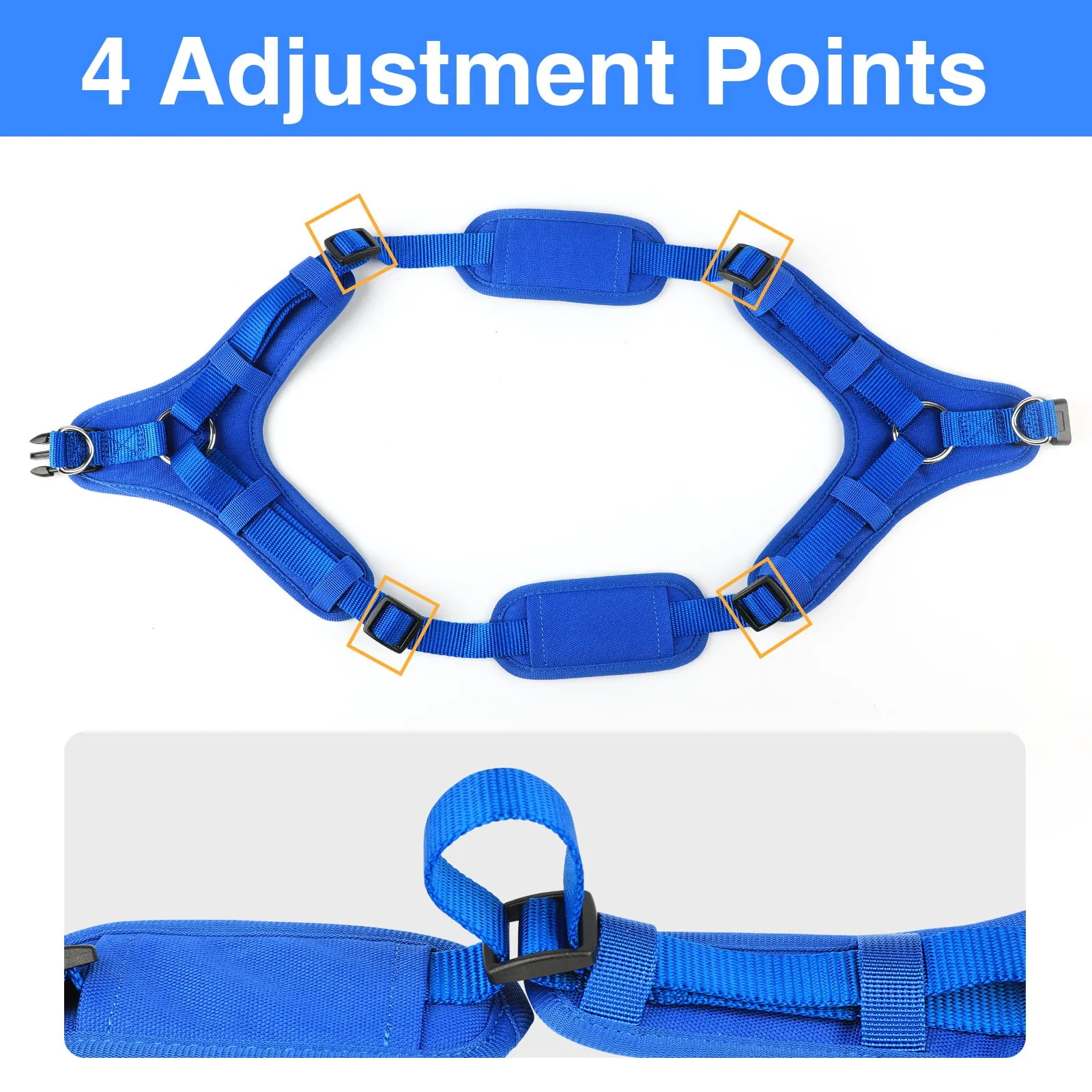 No Pull Dog Harness, Mesh Breathable Padded Dog Vest Harness Step-in