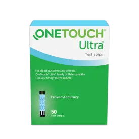 OneTouch Ultra Glucose Test Strips - 50 ct.