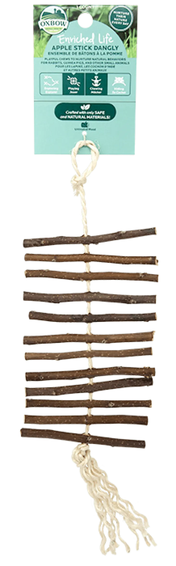 Oxbow Enriched Life - Apple Stick Dangly