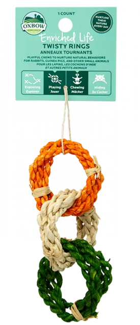 Oxbow Enriched Life Twisty Rings