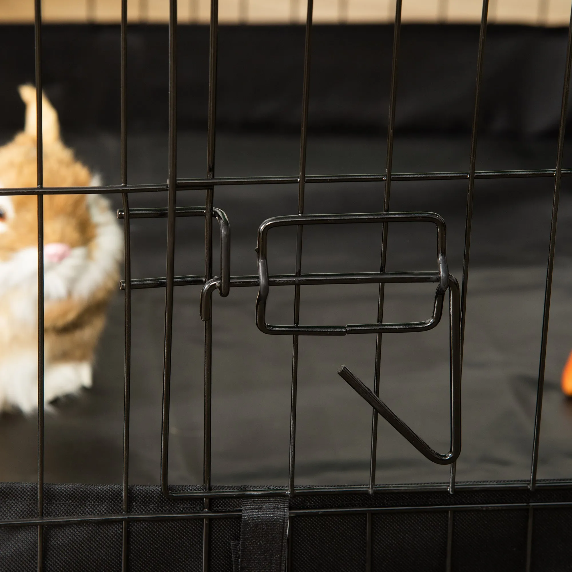 PawHut Guinea Pig Cage Small Animal Habitat Rabbit House