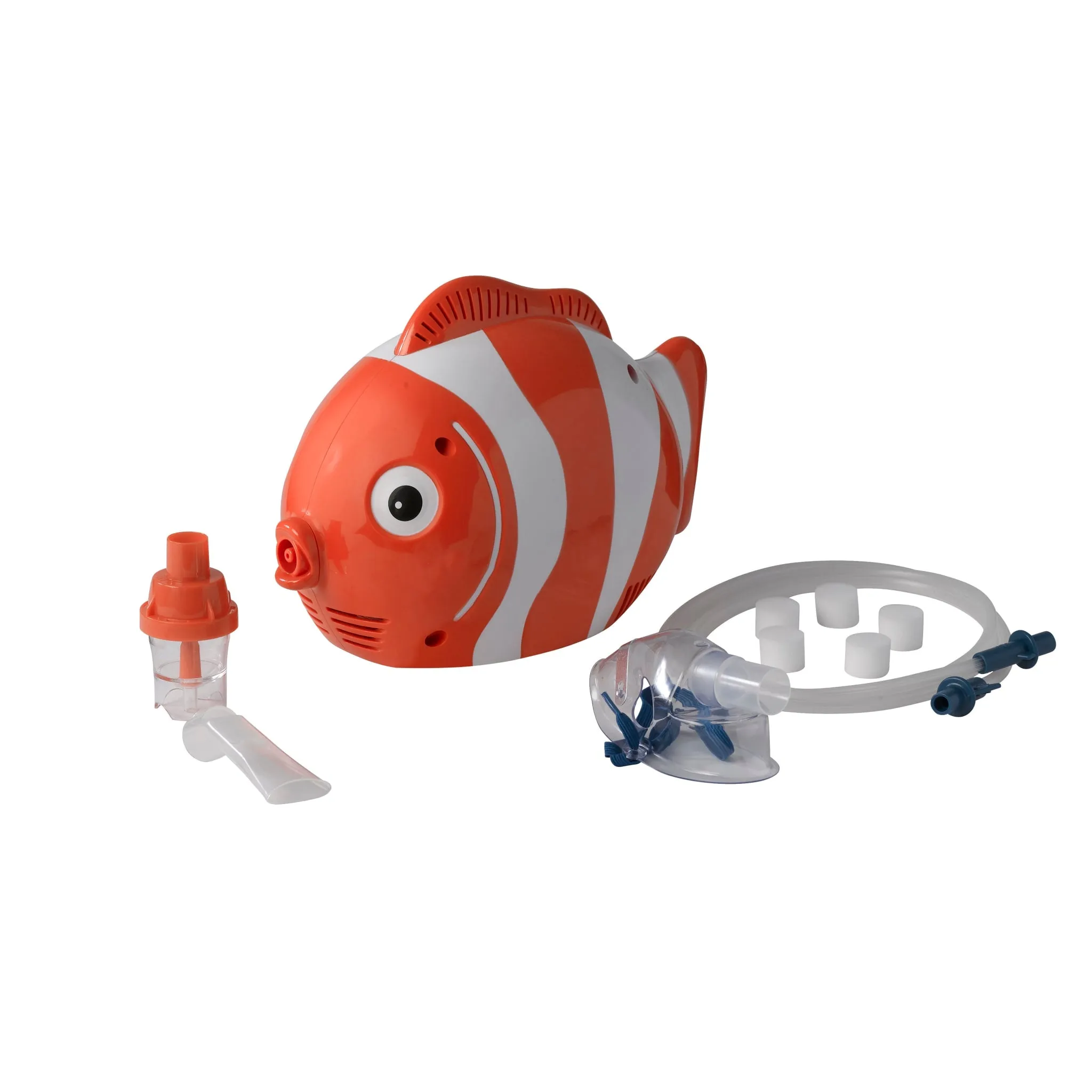 Pediatric Fish Compressor Nebulizer with Disposable Neb Kit
