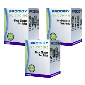Prodigy No Coding Glucose Test Strips - 150 ct.